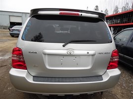 2003 Toyota Highlander Limited Silver 3.0L AT 2WD #Z23211